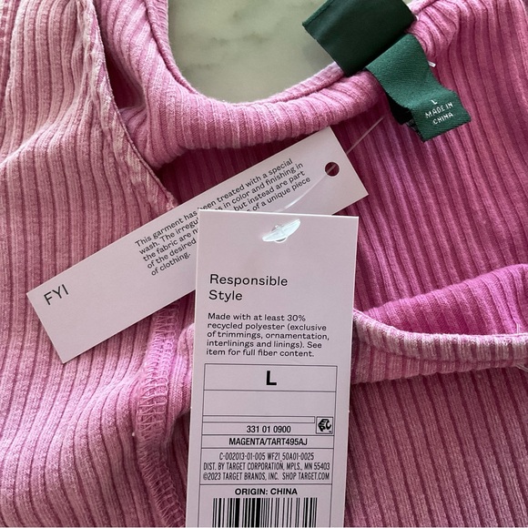 Wild Fable ribbed tank top NWT - Picture 7 of 7